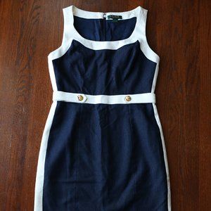 Lauren Ralph Lauren Linen/Cotton Dress sz 6